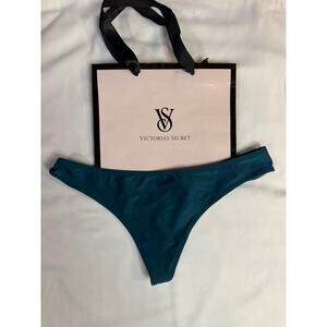 NWT Victoria’s Secret Vintage G-String Thong – Green – Size XS – 2014